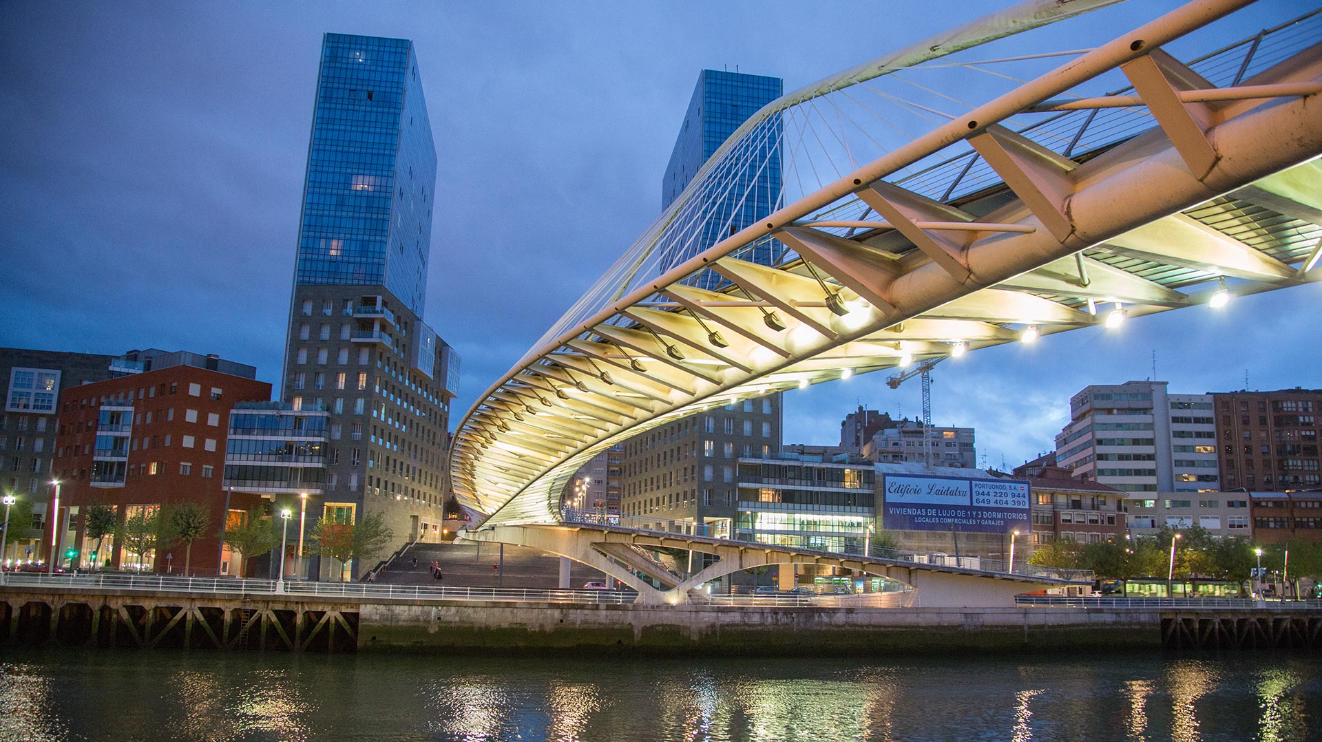 Vista de la Ciudad de Bilbao