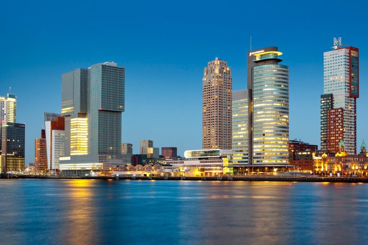 Vista de la Ciudad de Rotterdam