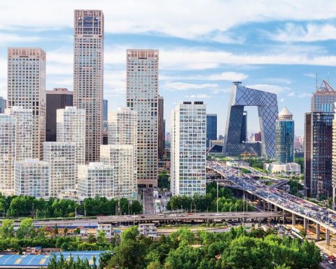 Vista de la ciudad Beijing