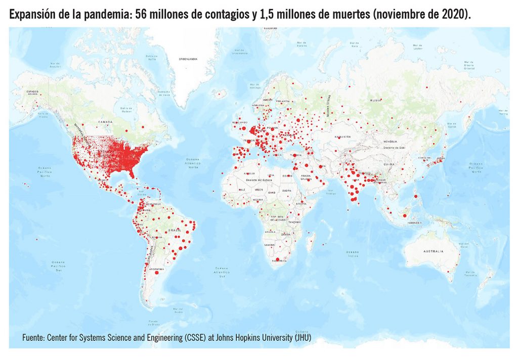 Mapa de COVID