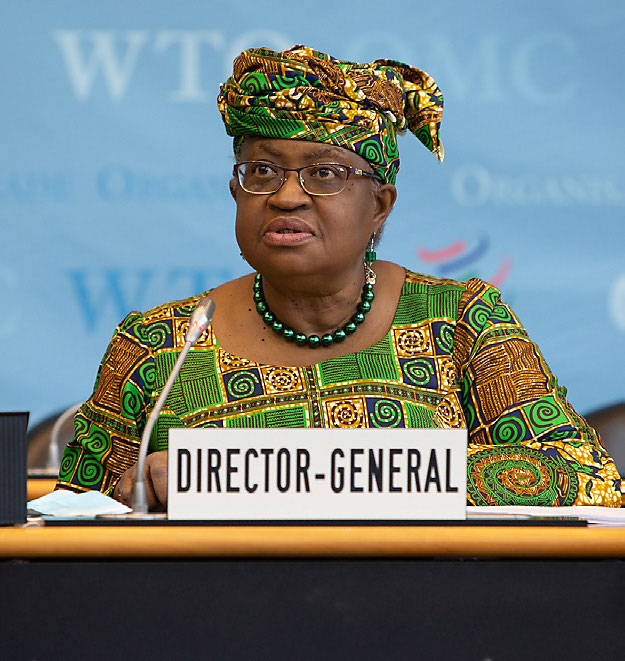 Okonjo-Iweala. Directora general de la OMC. Foto: ©WTO/Bryan Lehmann
