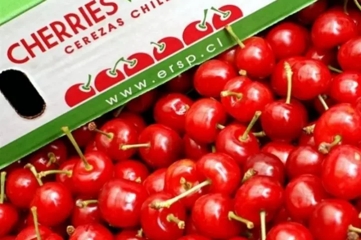 Cereza chilena en China