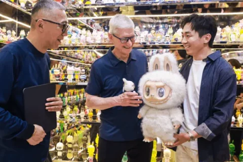 Tim Cook en China