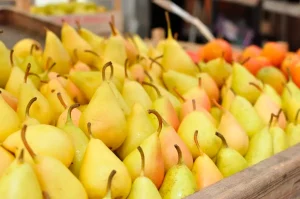 El mercado mundial de la pera