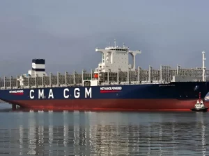 CMA CGM incorpora un nuevo portacontenedores de 13.136 TEUs