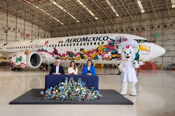 Aeroméxico descarboniza el transporte aéreo