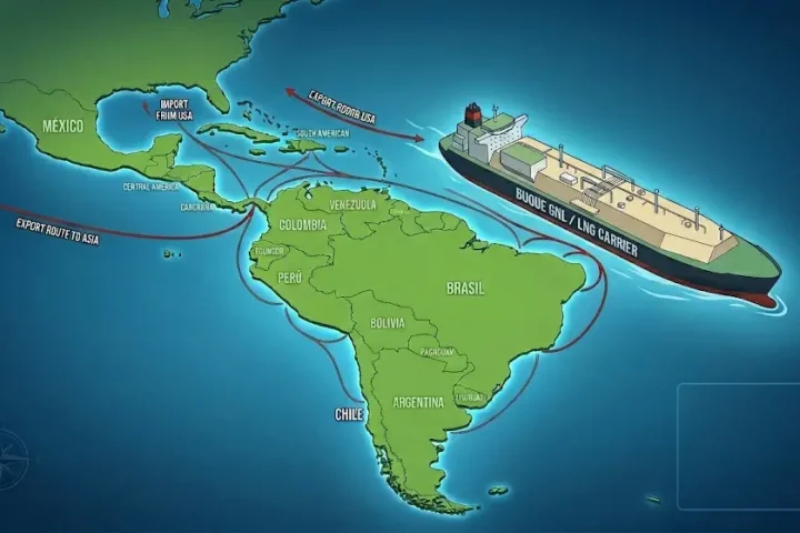 GNL expansión energética de América Latina
