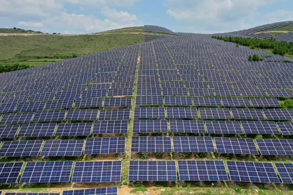 El excedente solar de China