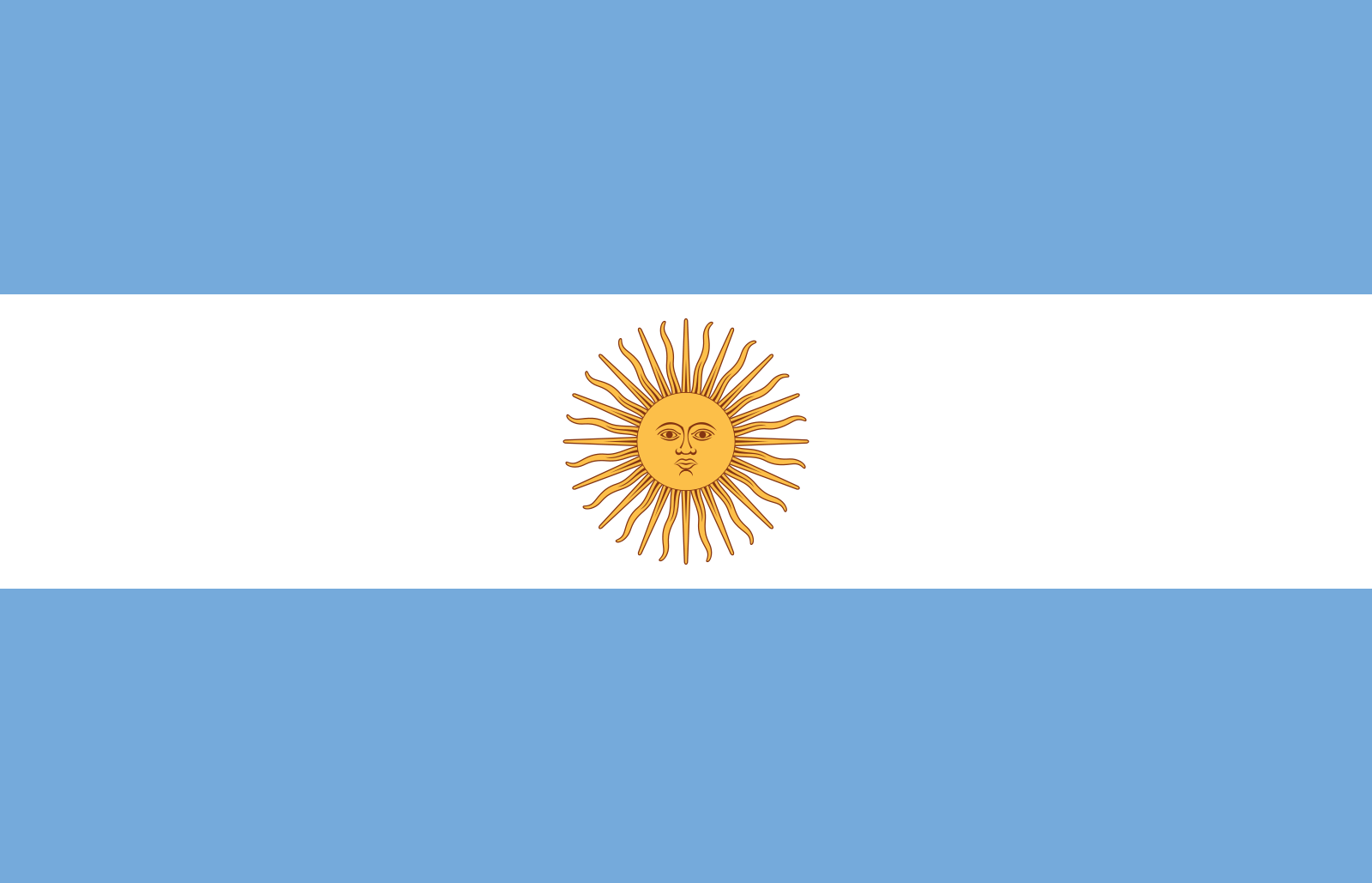 Bandera de Argentina
