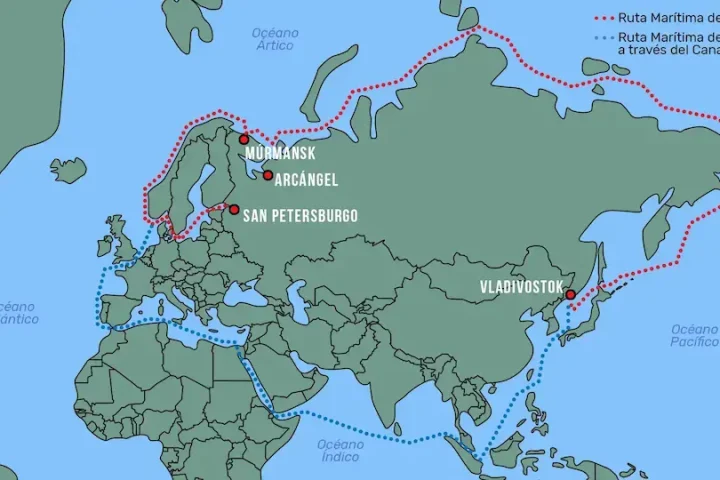 Rusia reconfiguración logística