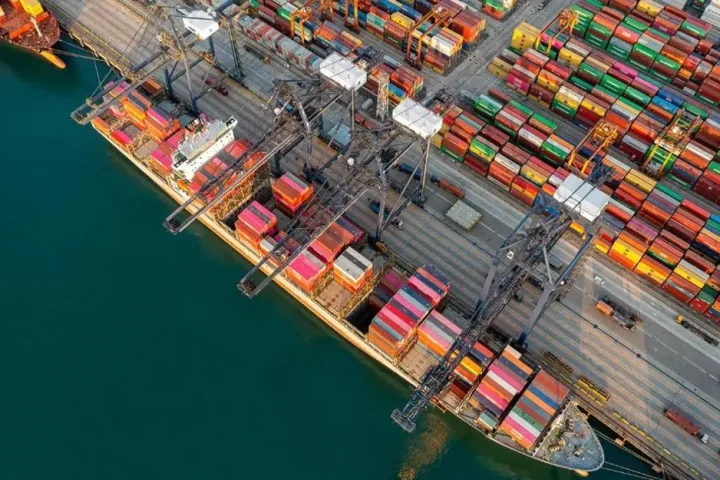 Congestión portuaria