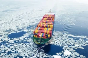 Rusia portacontenedor de clase ártica