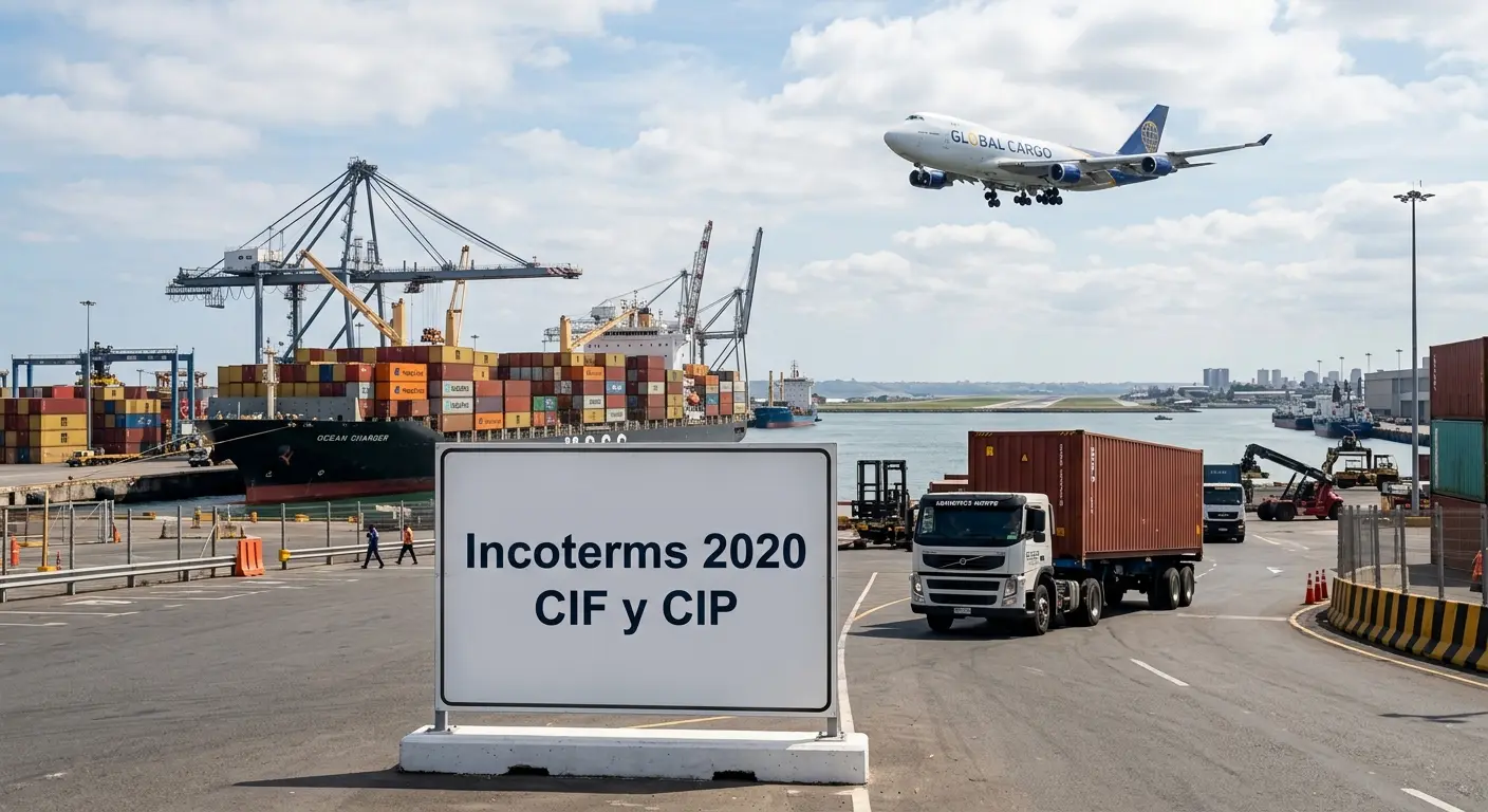 Incoterms 2020: CIF y CIP cobertura de riesgos