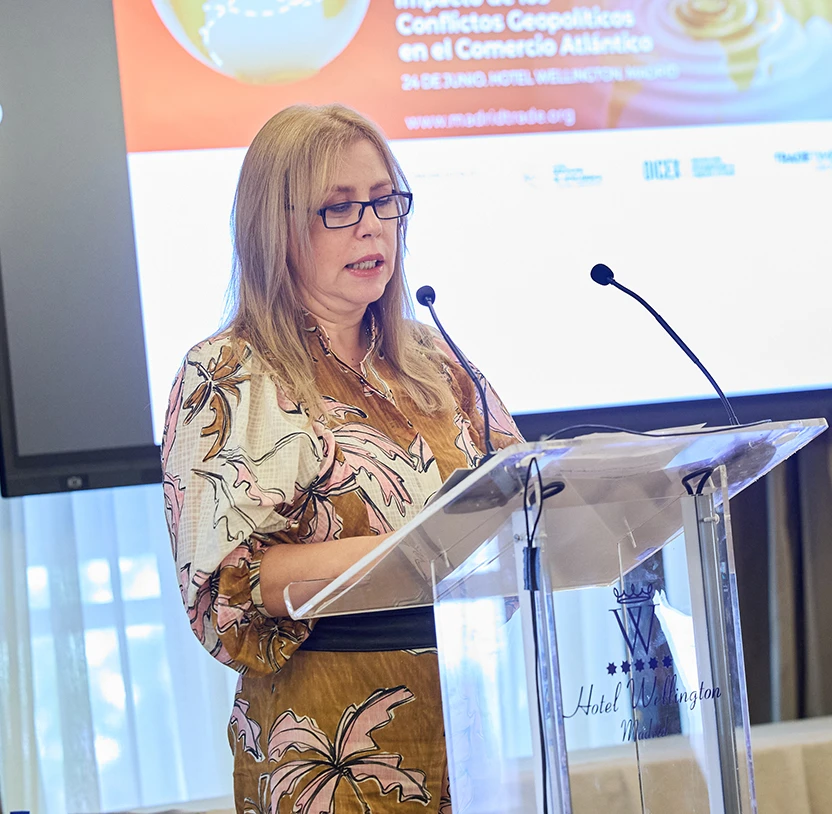 Da. Carmen Gisela Vergara, Consejera Política de la Embajada de Panamá en España.