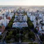 Vista aérea de la ciudad de La Plata (Foto: turismolaplata)