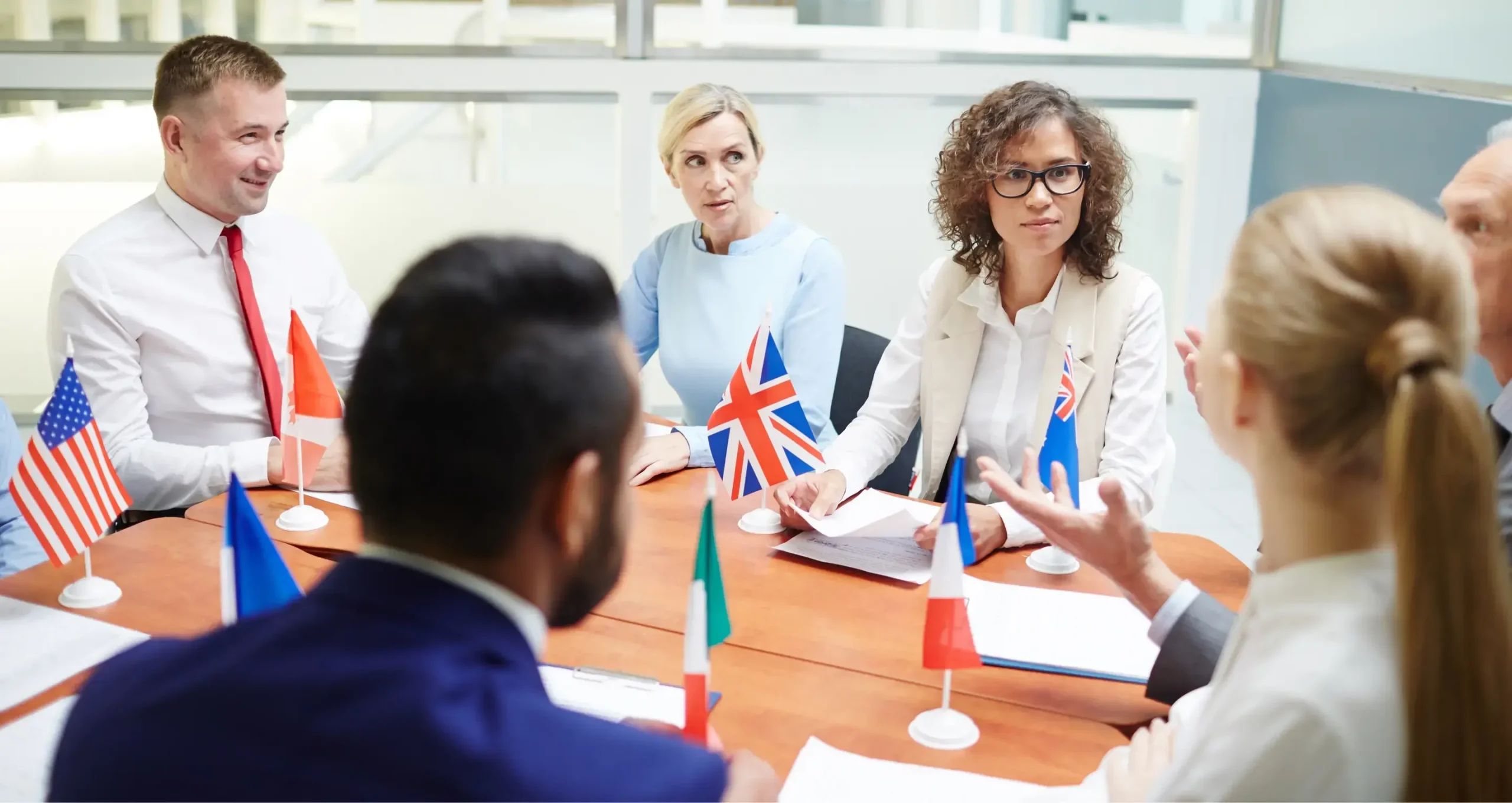 la comunicación con los clientes globales