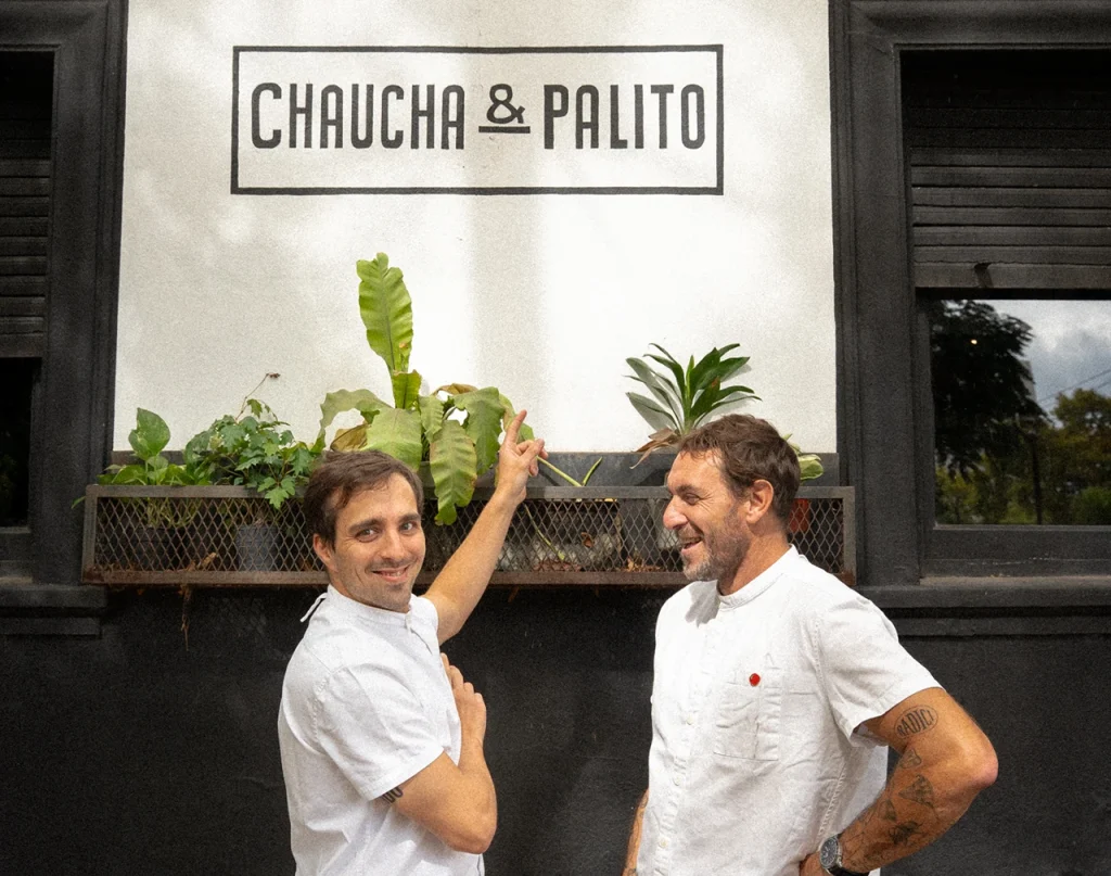 Fernando Mirco y Claudio Garbarino, los cocineros detrás de una propuesta que reivindica el producto local.